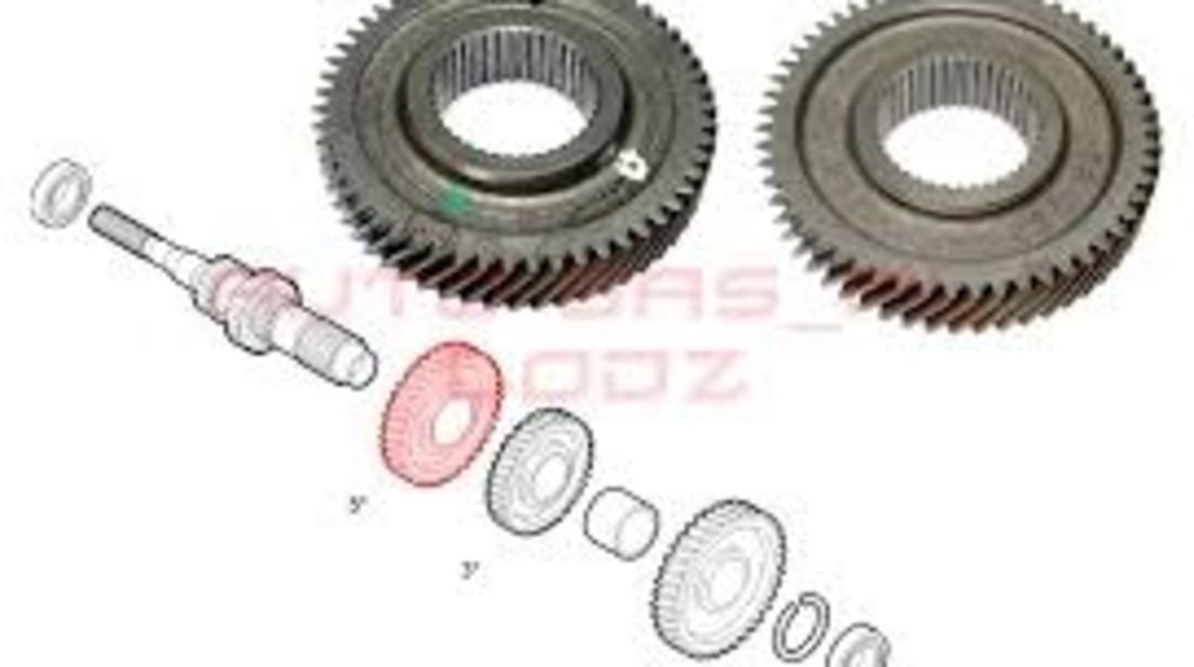 Pinion viteza 5 59 dinti M40