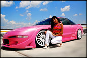 Pink Ford Probe by Ramona