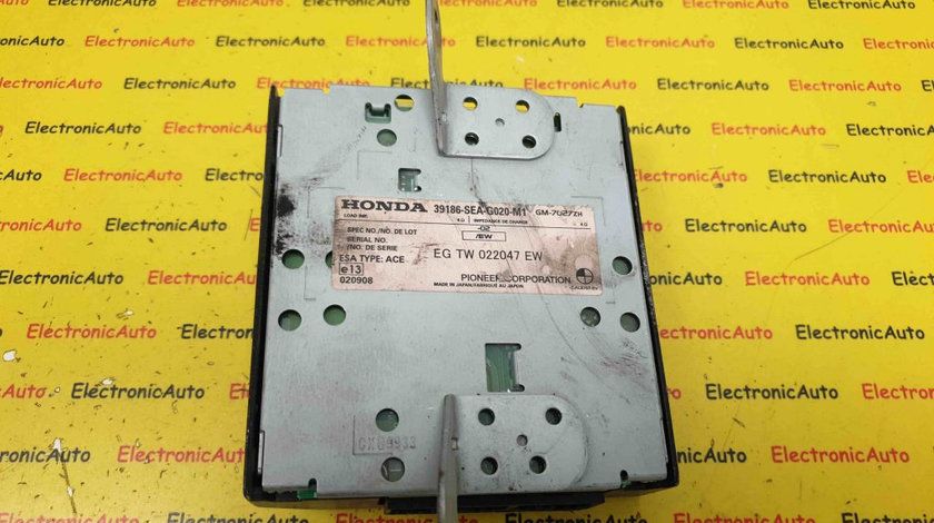 PIONEER Amplificator Audio Honda Accord/Saloon, 39186SEAG020M1, GM7027ZH