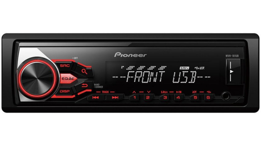 Pioneer Player Auto USB MVH-181UB 4 x 50 W AUX 43501033