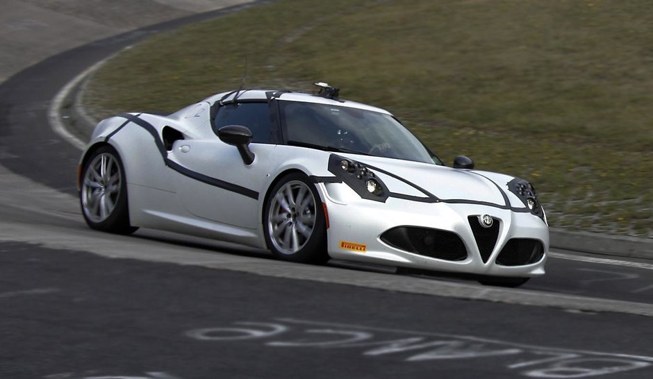 Pirelli a dezvoltat un set de anvelope speciale pentru Alfa Romeo 4C