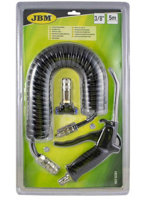 Pistol De Suflat De 3/8' Cu Furtun De 5M Jbm 52381