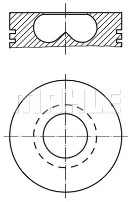 Piston (0083600 MAH) FIAT,IVECO