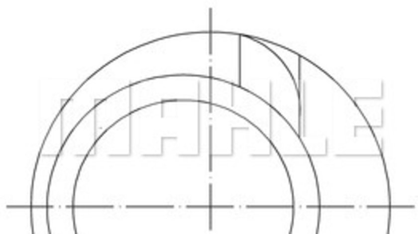 Piston (0306801 MAH) FORD,MERCEDES-BENZ,SEAT,VW