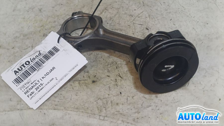 Piston 1.7 DCI + Biela Renault KADJAR 2015