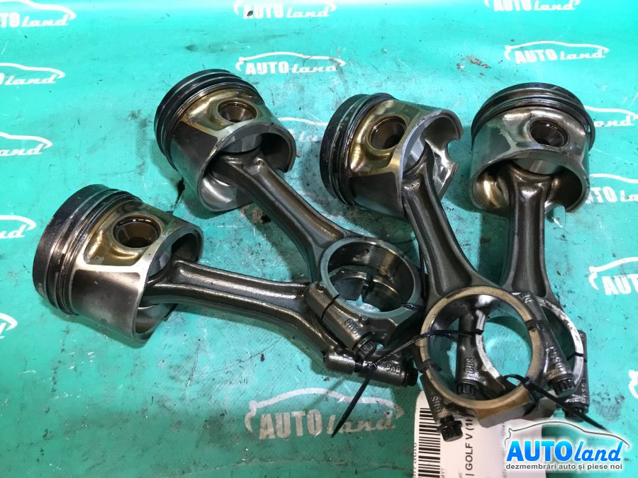 Piston 2.0 TDI 2 Axe cu Came,3 Buc Volkswagen GOLF V 1K1 2003