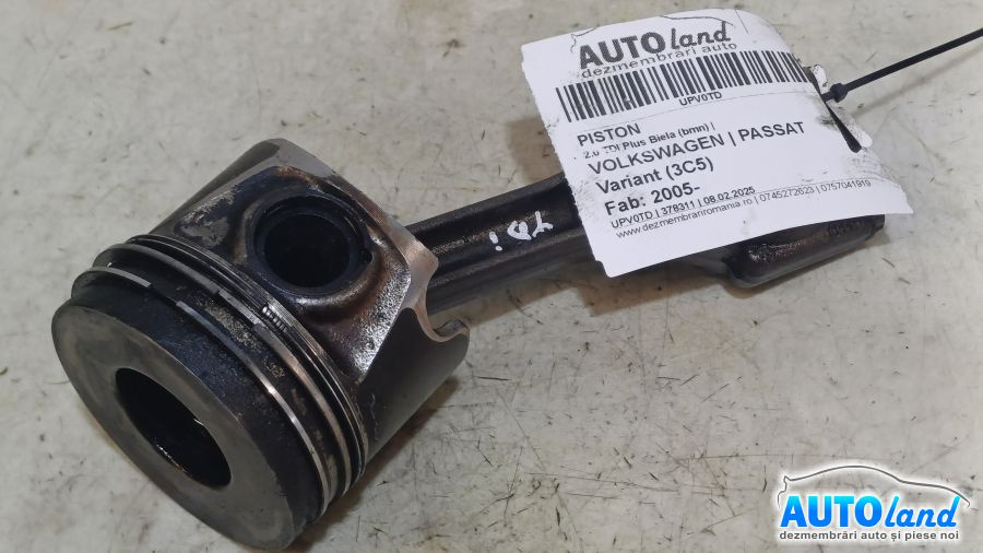 Piston 2.0 TDI Plus Biela bmn Volkswagen PASSAT Variant 3C5 2005