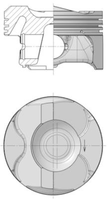Piston (40089600 KS) BMW