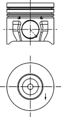 Piston (40174600 KS) FORD,JAGUAR