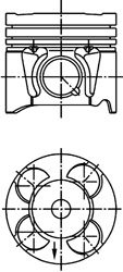 Piston (40213600 KS)