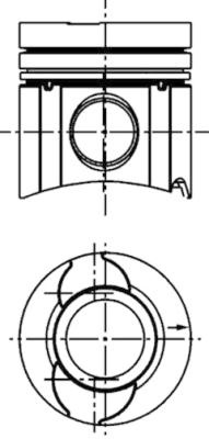 Piston (40375600 KOLBENSCHMIDT)
