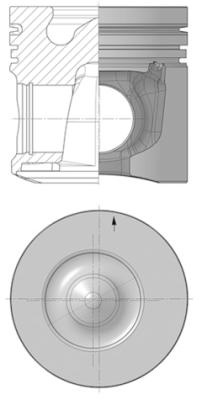 Piston (40403600 KOLBENSCHMIDT)
