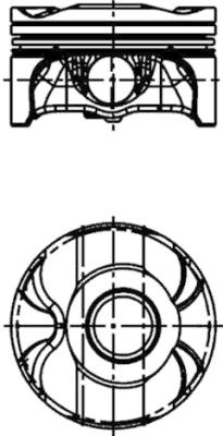 Piston (40420600 KS) BMW
