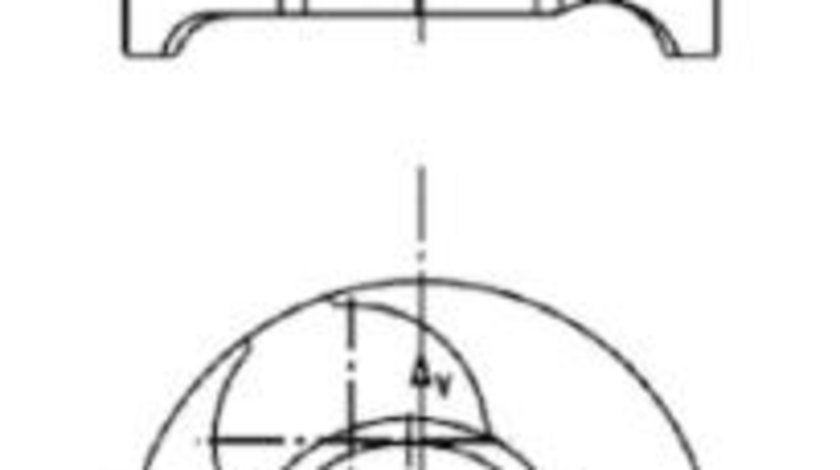 Piston (40465600 KS) DACIA,NISSAN,RENAULT,SUZUKI