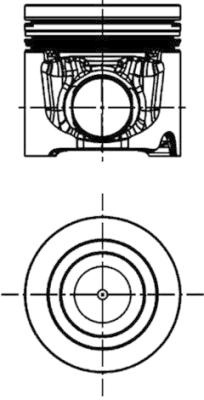Piston (40510600 KS) Citroen,FIAT,FUSO (MITSUBISHI),IVECO,MITSUBISHI