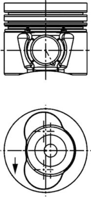 Piston (40734600 KS) VW