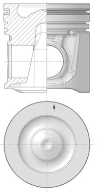 Piston (40912610 KOLBENSCHMIDT)