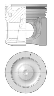 Piston (40913610 KOLBENSCHMIDT)