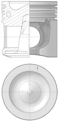 Piston (40990600 KOLBENSCHMIDT)