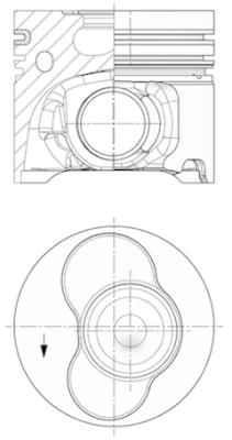 Piston (41092600 KS) VW