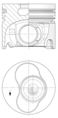 Piston (41094600 KS) VW