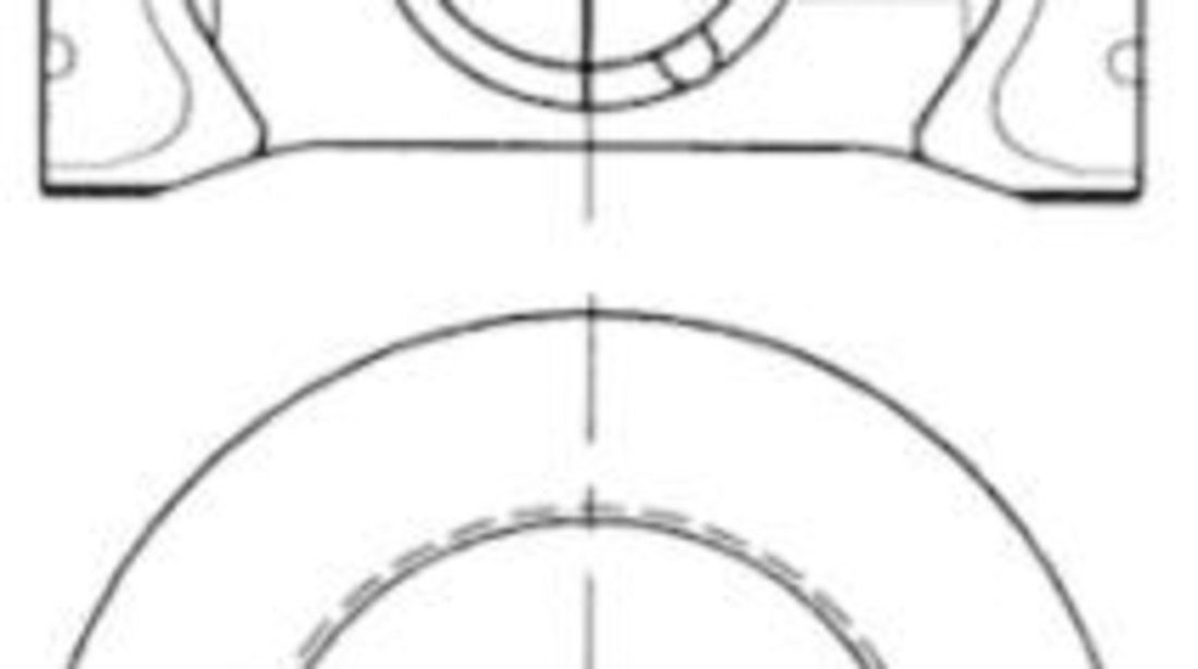 Piston (41095610 KOLBENSCHMIDT) AUDI,SEAT,SKODA,VW