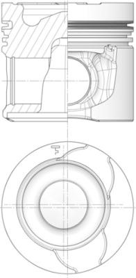Piston (41172620 KOLBENSCHMIDT)