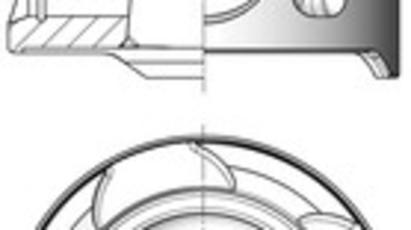 Piston (41255610 KOLBENSCHMIDT) MAN,NEOPLAN,VW