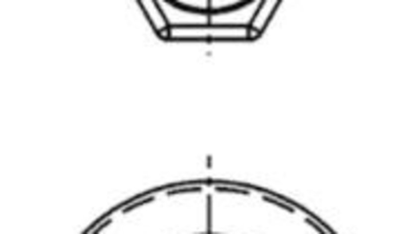 Piston (41519600 KOLBENSCHMIDT)