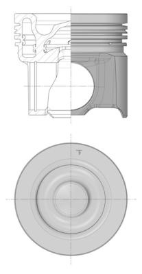Piston (41628600 KOLBENSCHMIDT)