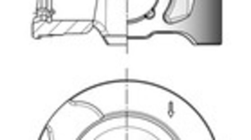 Piston (41704600 KOLBENSCHMIDT) Citroen,JAGUAR,LAND ROVER,PEUGEOT