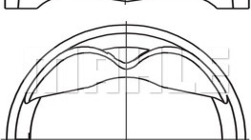 Piston (503PI00101000 MAHLE KNECHT) PORSCHE