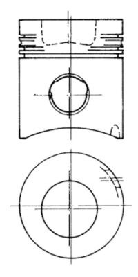 Piston (90341600 KS) MAN