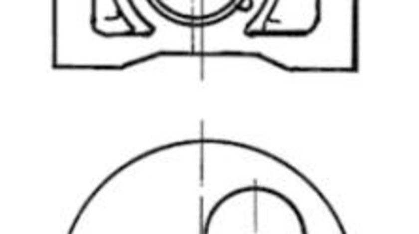 Piston (91386600 KS) AUDI,SEAT,SKODA,VW