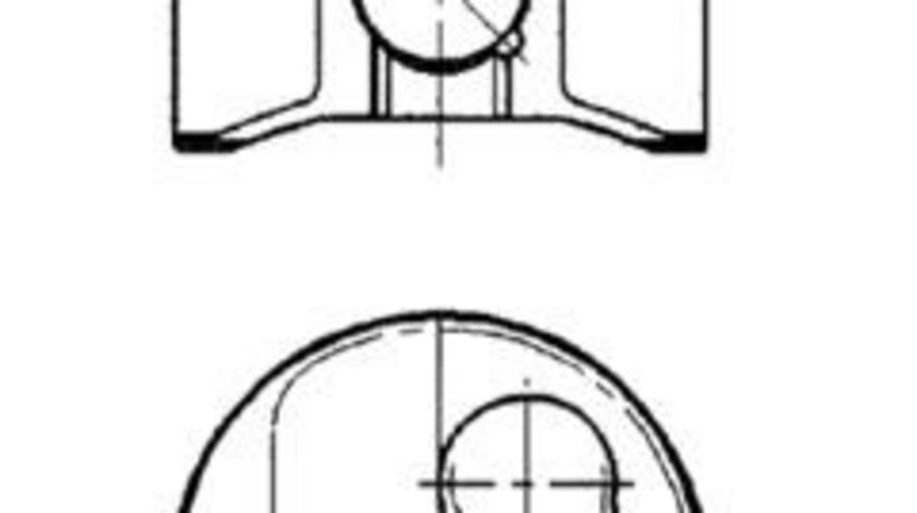 Piston (91429600 KS) AUDI,SEAT,VW