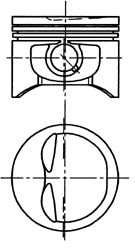 Piston (92317700 KOLBENSCHMIDT)