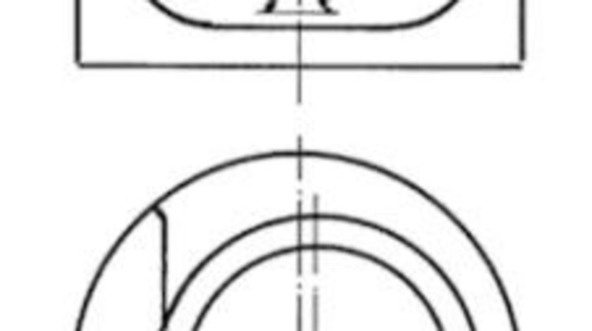 Piston (93876600 KS) AUDI,SEAT,VW