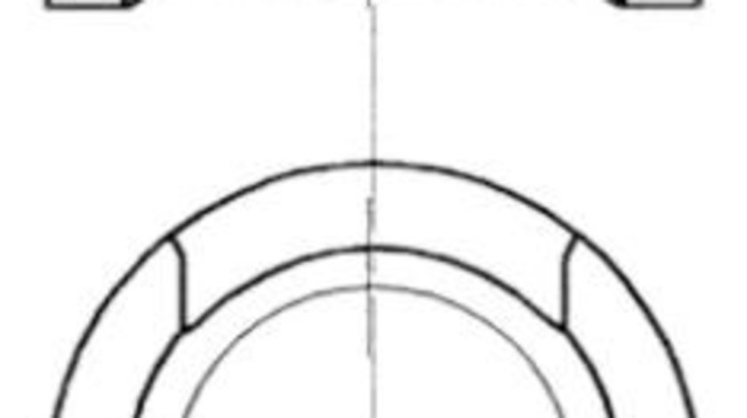 Piston (94503710 KOLBENSCHMIDT) AUDI,SEAT,SKODA,VW