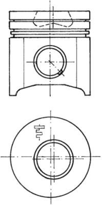 Piston (94701630 KS) FIAT,IVECO,JAC,MULTICAR,OPEL,RENAULT,VAUXHALL