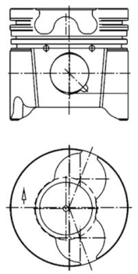 Piston (94783710 KS) Citroen,PEUGEOT