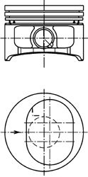 Piston (94865600 KS)