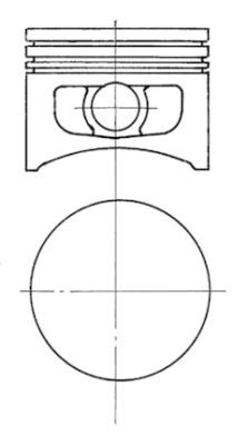 Piston (94917600 KS) FORD