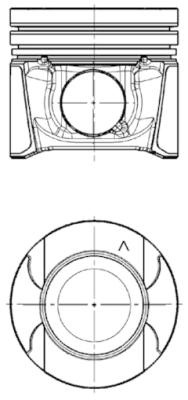 Piston (97504620 KS) NISSAN,OPEL,RENAULT,VAUXHALL