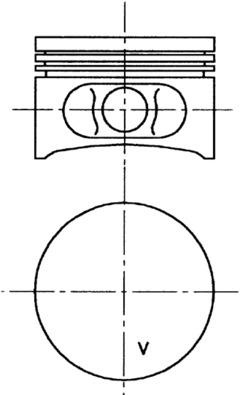 Piston (99646610 KS) RENAULT