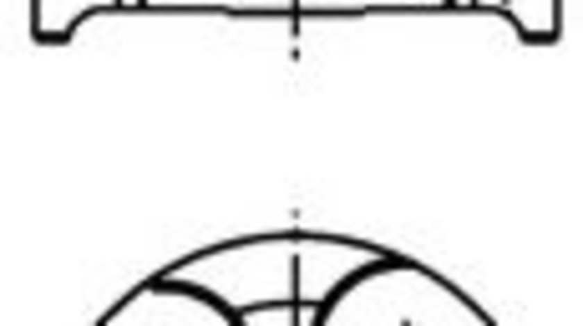 Piston ALFA ROMEO 156 (932) (1997 - 2005) KOLBENSCHMIDT 40660600 piesa NOUA