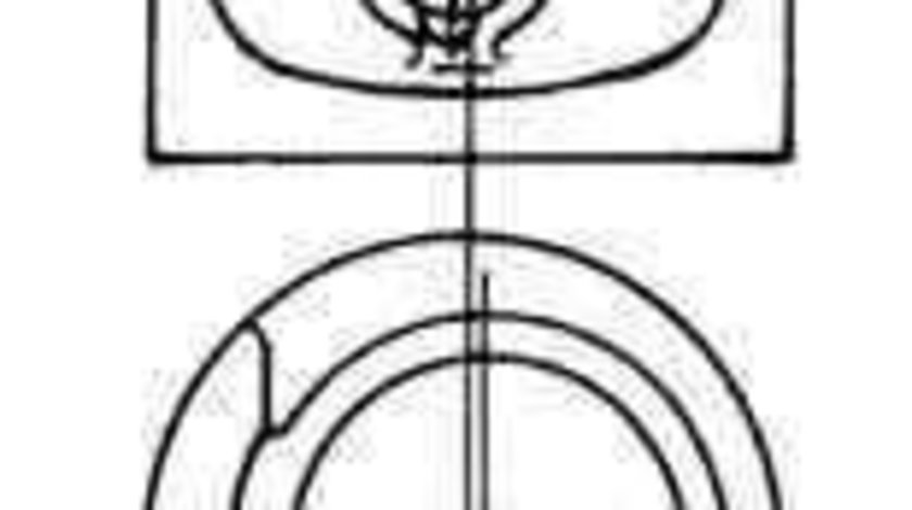 Piston AUDI 100 (44, 44Q, C3) KOLBENSCHMIDT 93928620