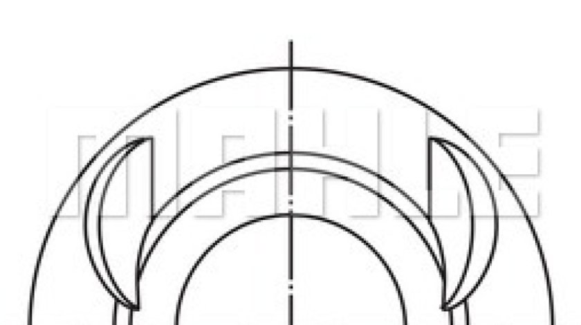 Piston AUDI A3 (8P1) MAHLE 028 05 00