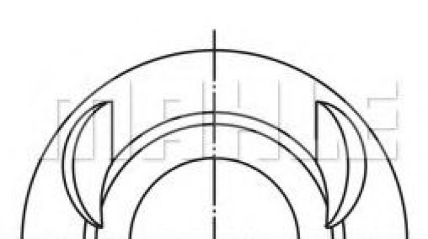 Piston AUDI TT Roadster (8N9) (1999 - 2006) MAHLE ORIGINAL 028 05 00 piesa NOUA