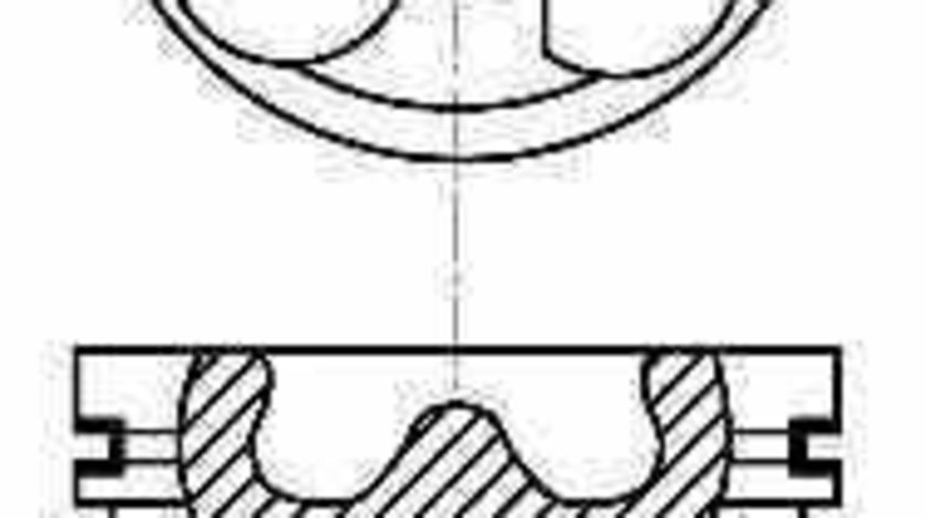 Piston CITROËN C4 I LC NÜRAL 87-424000-00