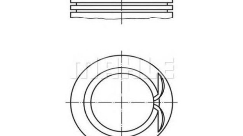 Piston Citroen C4 I (LC_) 2004-2011 #2 0402500